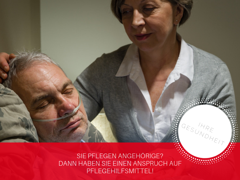 Grafik: Sie pflegen Angeh�rige? Dann haben Sie einen Anspruch auf Pflegehilfsmittel!